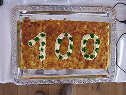 100th IOC cake